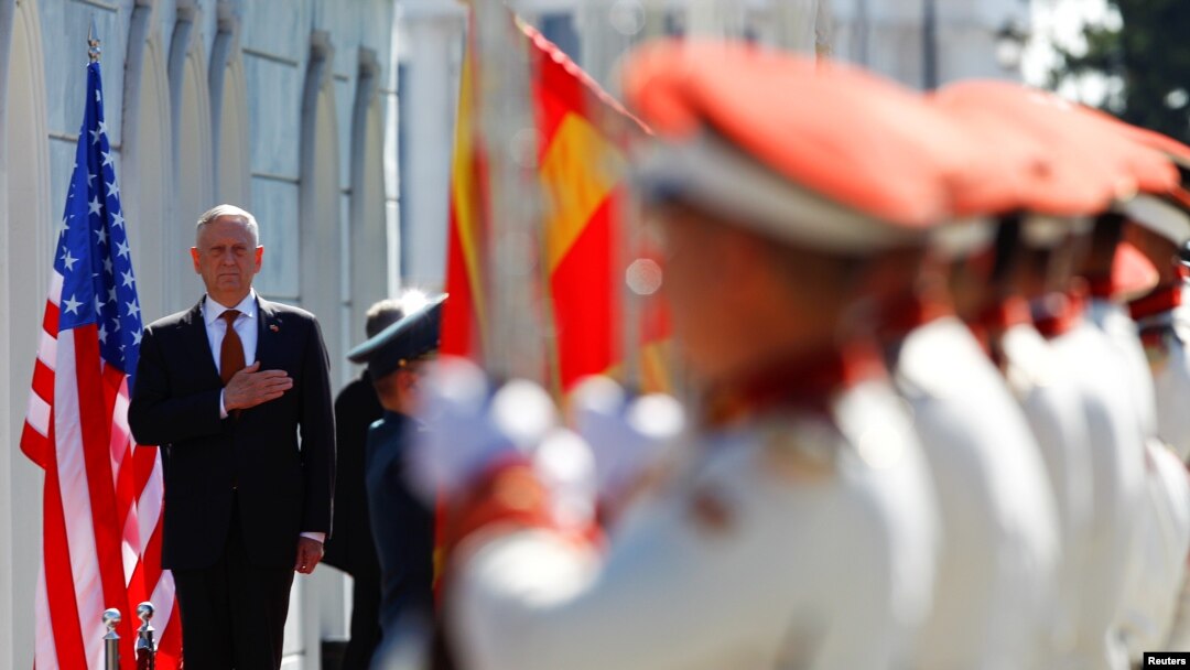 Американскиот секретар за одбрана Џејмс Матис во посета на Македонија 