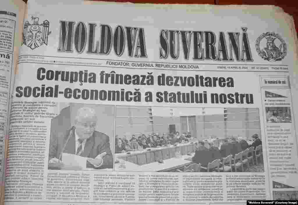 &quot;Moldova Suverană&quot;, 16 aprilie 2004