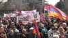 Armenia - The opposition Armenian National Congress holds a rally in Yerevan's Liberty Square, 1Mar2014.