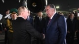 Владимир Путин жана Эмомали Рахмон. 2025-жылдын 8-октябры. Дүйшөмбү.