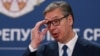 Former Serbian President Aleksandar Vucic (file photo)