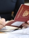 Russian passport.