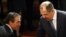 NATO Secretary-General Anders Fogh Rasmussen (left) and Russian Foreign Minister Sergei Lavrov (R) at last year's security conference in Munich