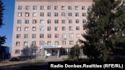 Луганская поликлиника, закрытая сейчас на карантин из-за COVID-19