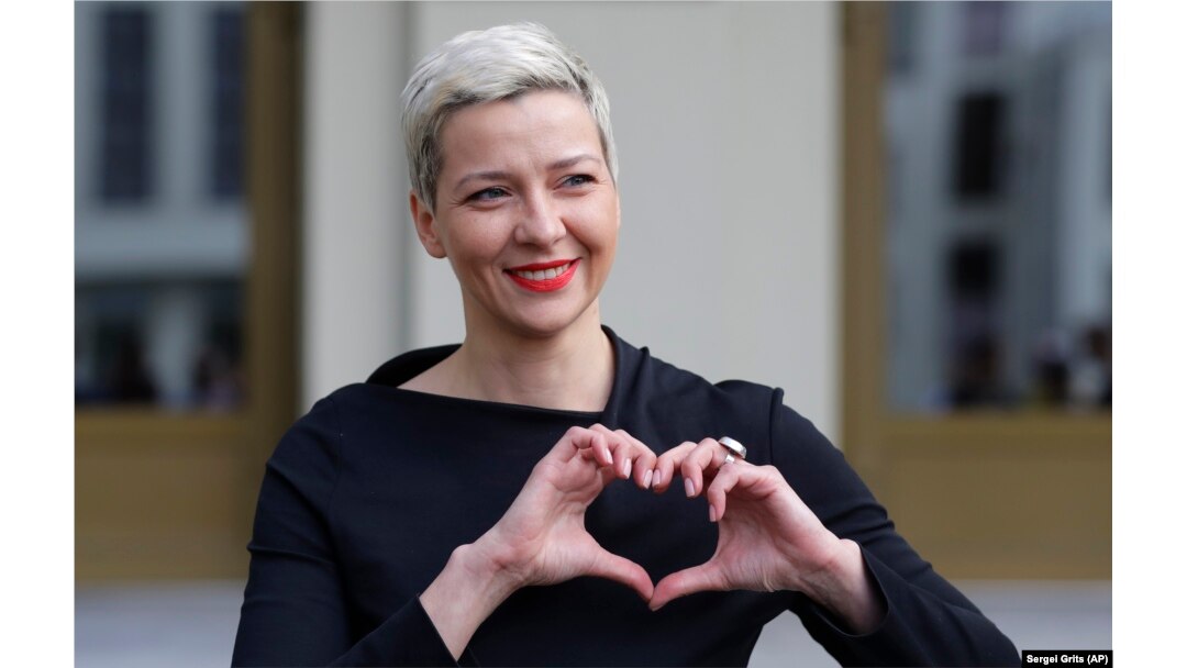 Maria Kolesnikova și simbolul care a făcut-o celebră