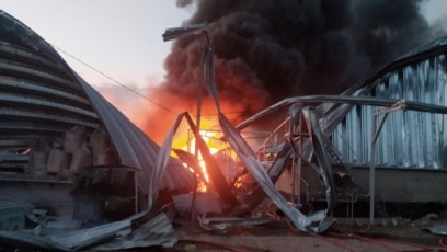 Руски ракети поразиха зърнени терминали на земеделско предприятие в Одеска