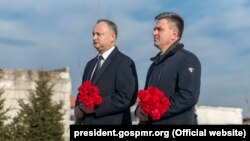 Igor Dodon și Vadim Krasnoselski, la Bender