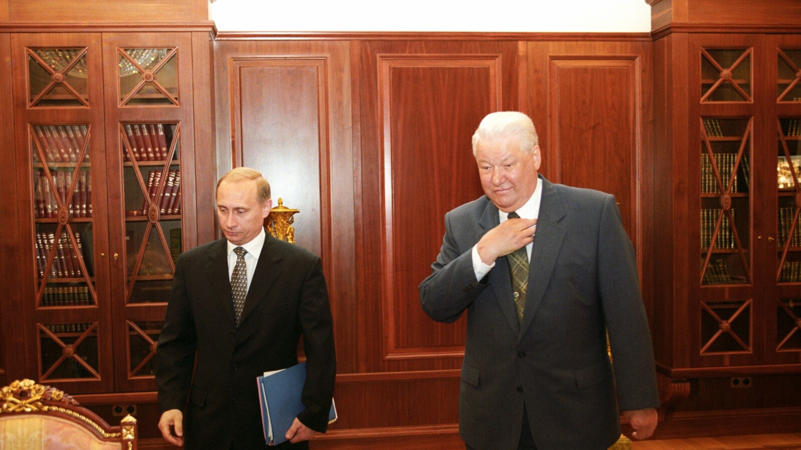 Boris Elțîn și Vladimir Putin. Anul 1999