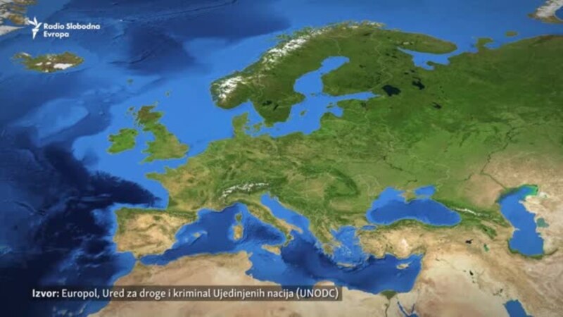 Krijumčarenje kokaina i veze sa Zapadnim Balkanom