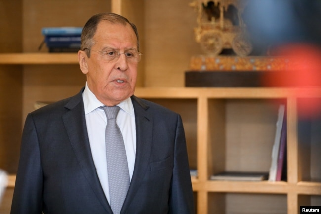 Russian Foreign Minister Sergei Lavrov (file photo)