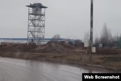 Башня, предположительно, для крупнокалиберного пулемета, на территории ОЭЗ "Алабуга"