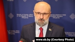 Ігар Сякрэта, намесьнік міністра замежных спраў Беларусі