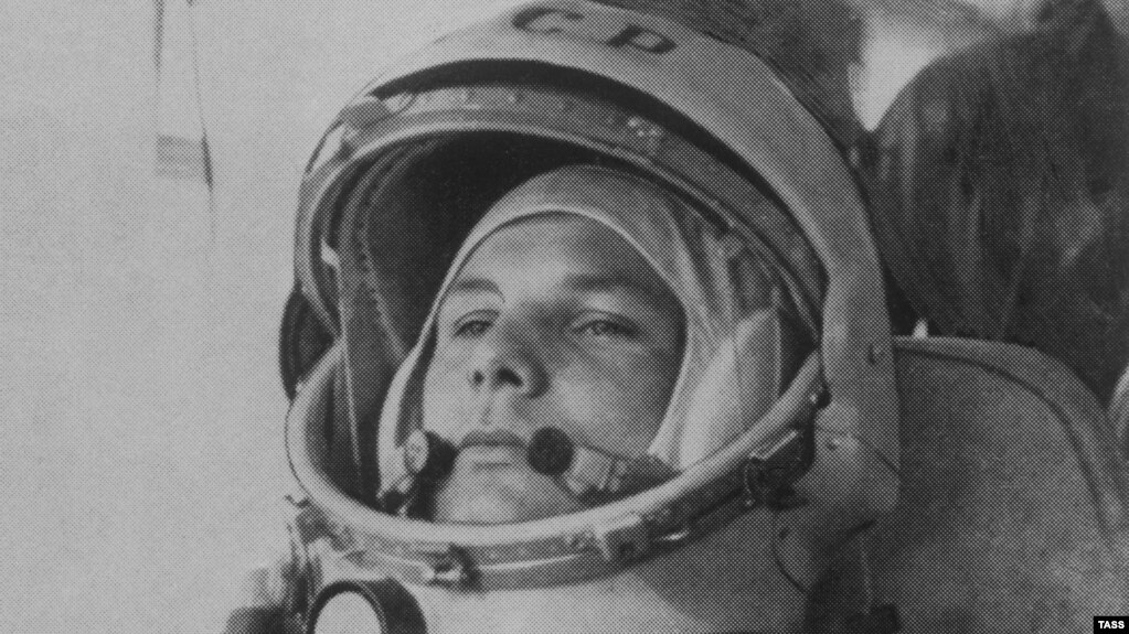Юрий Гагарин 12 апреля 1961 года (архивное фото)