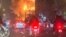 Flames in Tehran during anti-government protests: With an almost-total Internet shutdown, receiving details out of Iran remains difficult.