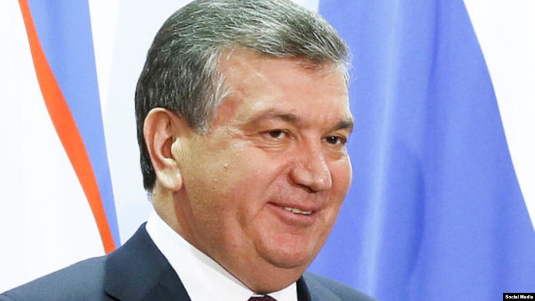Acting Uzbek President Shavkat Mirziyoyev 
