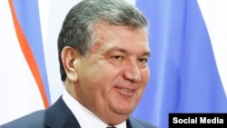 Acting Uzbek President Shavkat Mirziyoyev 