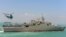 Iran's first domestically made destroyer, "Jamaran," sails in the Persian Gulf in February.