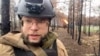Ukraine - drone strike on civilian evacuation team near Lyman - RFE/RL journalist Serhiy Horbatenko escaped from vehicle - screen grab