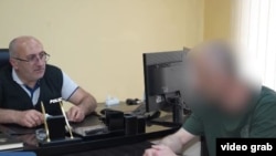 კადრი  შსს-ს მიერ გავრცელებული ვიდეოდან