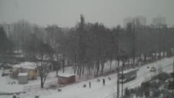 Bora e parë në Shkup