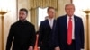 U.S. President Trump meets with Ukrainian President Zelenskiy and European leaders, in Washington, D.C.