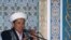 Kazakhstan - Imam reads sermon in the mosque. Almaty, 21Jan2011.