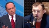 State Duma deputies Vyacheslav Nikonov and Yevgeny Fedorov. Screenshot of the video.