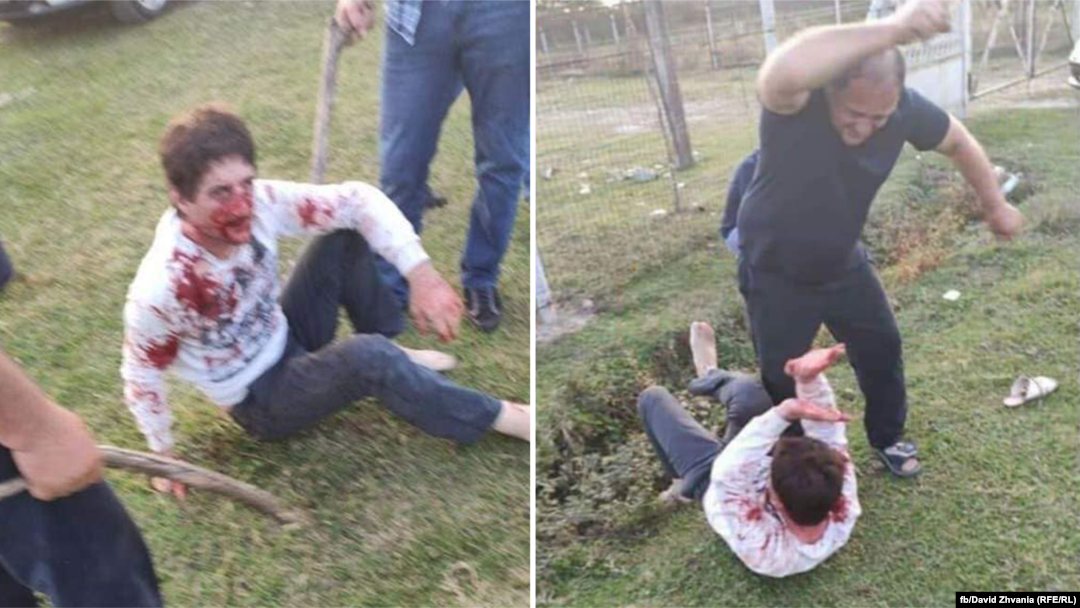 Беслана Хварцкия привезли в село Кутол, где избивали палками несколько человек