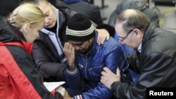 Ростов һава аланында психологлар корбаннарның туганнарын юата