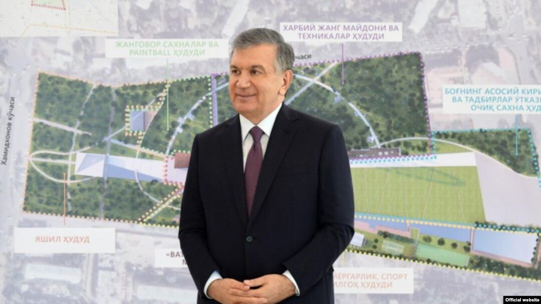 Президент Узбекистана Шавкат Мирзияев. 