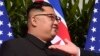 SINGAPORE -- U.S. President Donald Trump (R) gestures as he meets with North Korea's leader Kim Jong Un (L) at the start of their historic U.S.-North Korea summit, at the Capella Hotel on Sentosa island in Singapore, June 12, 2018