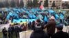 Around 1,500 people rallied in Baku