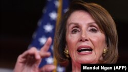 Udhëheqësja e Dhomës së Përfaqësuesve në SHBA, Nancy Pelosi.