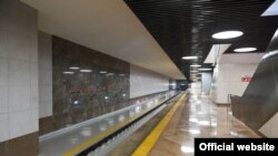 Yeni açılan "8 Noyabr" metro stansiyası, Bakı, 29 may 2021
