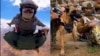 Arisha, a service dog of the Kazakh Special Operations Forces