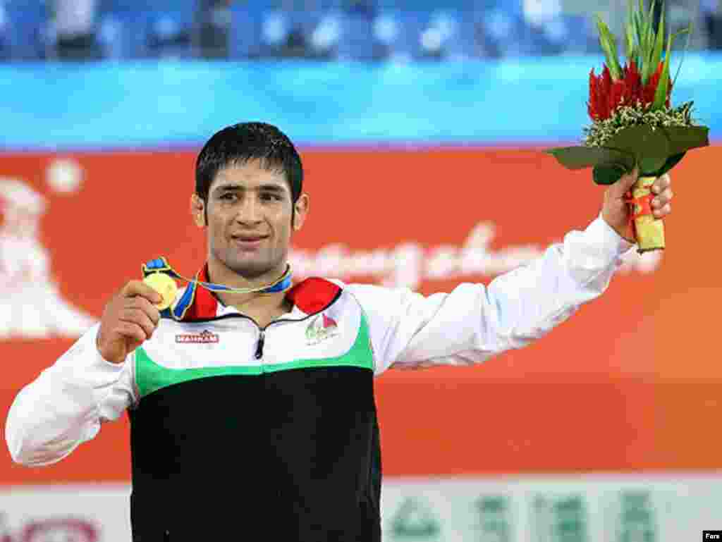 سعید عبدولی، برنده مدال طلای رشته کشتی فرنگی - گوانگژو، چین