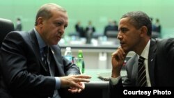 Барак Обама (справа) и Реджеп Эрдоган