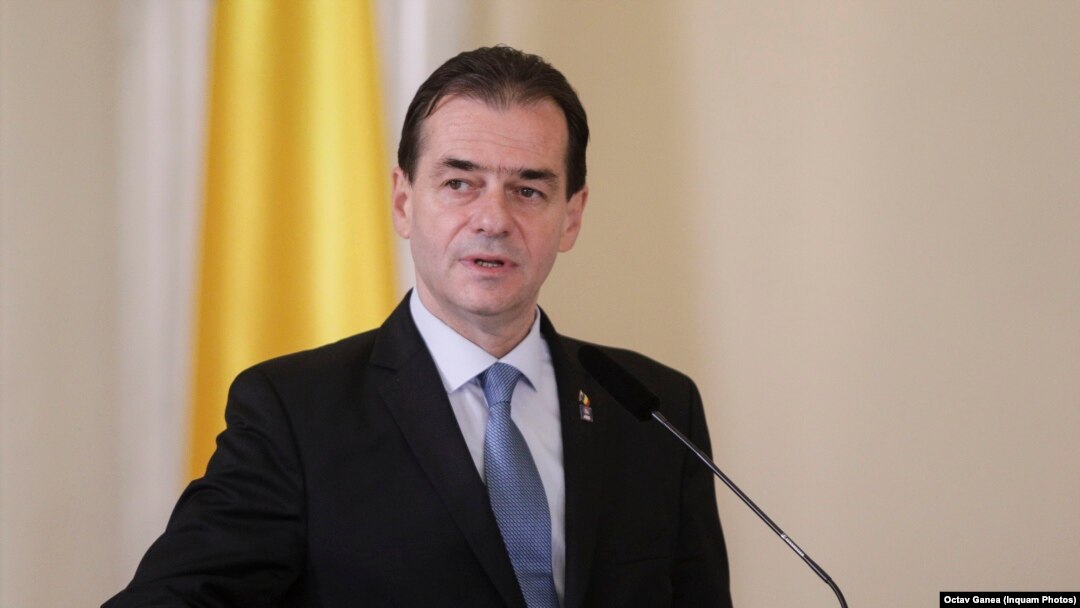 Ludovic Orban, la depunerea jurământului 