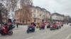 Bosnia and Herzegovina, Banja Luka; Santa Claus on motorcycles distributed New Year's gifts to associations and institutions working with children, December 22, 2024.