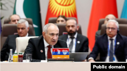 Премьер-министр Армении Никол Пашинян на саммите ШОС в Бишкеке. 1 сентября 2026 года