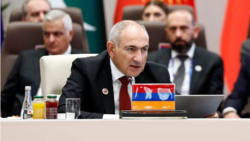 Премьер-министр Армении Никол Пашинян на саммите ШОС в Бишкеке. 1 сентября 2026 года