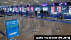 Заля рэгістрацыі менскага аэрапорту