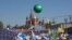  Tens Of Thousands Mark May Day In Moscow video grab 1