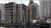 Armenia- New buildings in Yerevan, undated