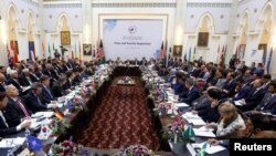 Pamje nga konferenca e sotme në Kabul të Afganistanit