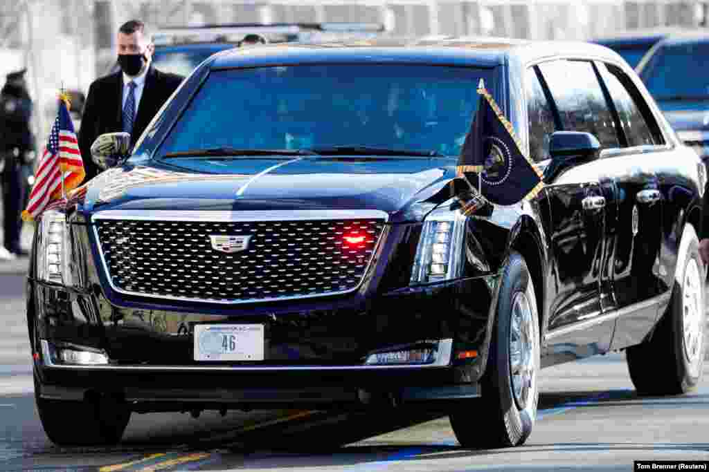 Нинішня версія тяжкоброньованого автомобіля президента США, відома за прізвиськом&nbsp;&laquo;Чудовисько&raquo; (The Beast), була виготовлена ​у 2018 році. Це модифікований &laquo;Кадилак&raquo; (Cadillac), трохи більш схожий на автомобіль, ніж його попередня версія. За повідомленнями американських ЗМІ, в авто є холодильник для перевезення крові, відповідної групі крові президента (на випадок, якщо буде потрібно екстрене переливання). Дверні ручки автомобіля додатково захищені електричним струмом та б&#39;ють током потенційних зловмисників, які намагаються проникнути всередину. У Сполучених Штатах довкола транспортних засобів президентів&nbsp;настільки велика секретність, що попередні моделі знищуються працівниками Секретної служби. 