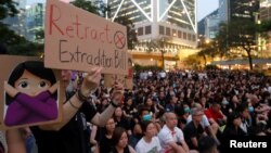 Protest Hong Kong pentru ca militanții pentru democrație să nu fie extrădați regimului de la Beijing