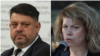 Колаж със снимки на лидера на БСП Атанас Зафиров и вицепрезидентката Илияна Йотова