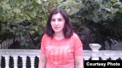 Azeri writer Sevinc Elsever.