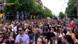 Protest u Mitrovici zbog hapšenja na Kosovu